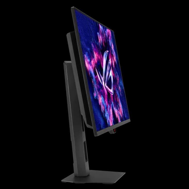 Monitor Asus ROG Strix OLED XG27UQDMS, 26.5", QD-OLED, UHD, 3840x2160, HDMI, DisplayPort, AMD FreeSync Premium, G-SYNC Compatible, 240Hz, 0.03ms, Negru "XG27UQDMS" — miniatură