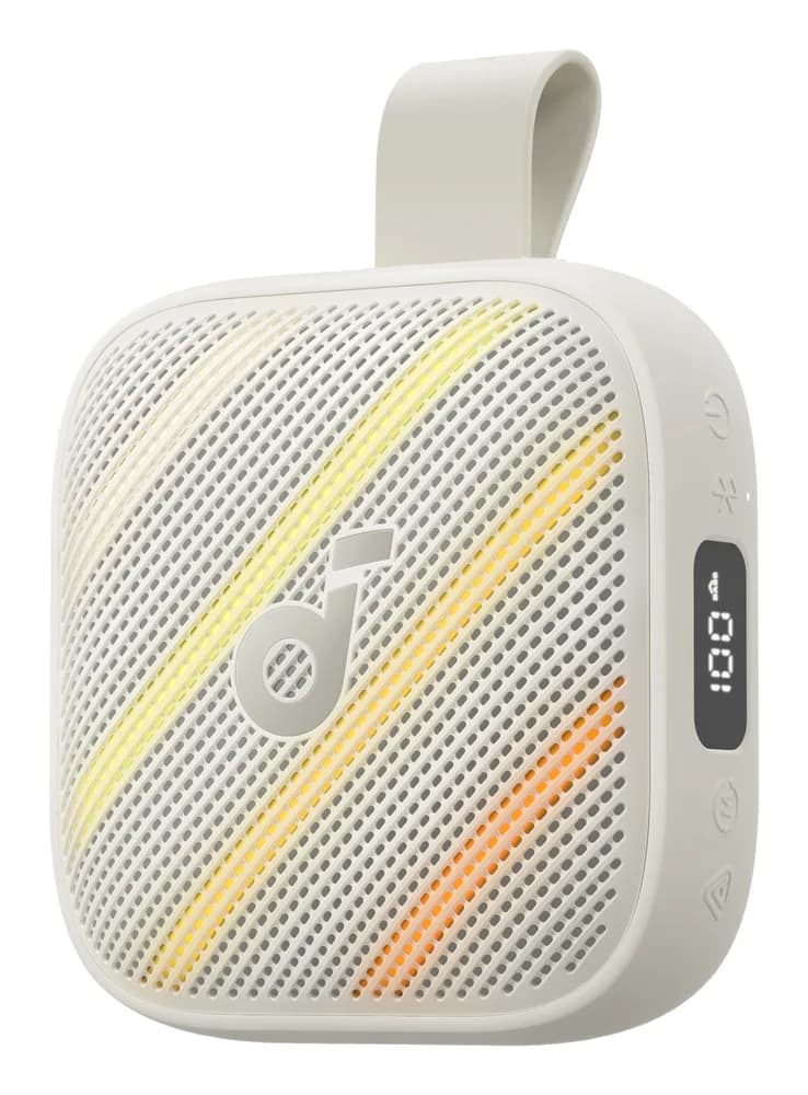 Boxa portabila Anker "Soundcore Boom Go 3i" 15W, Bluetooth 6.0, timp redare 24h, IP68, alb, "D5103020" - 0194644397524