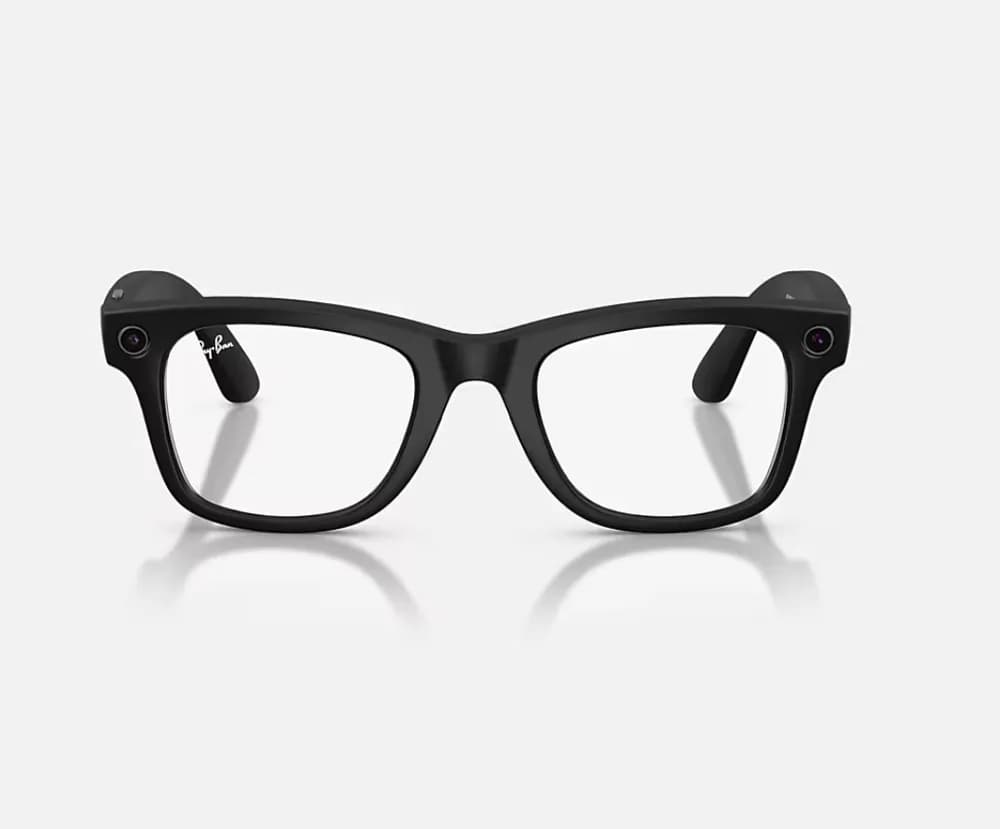 ORW4012 META WAYFARER High Bridge Fit - Matte Black - Clear Gen 2