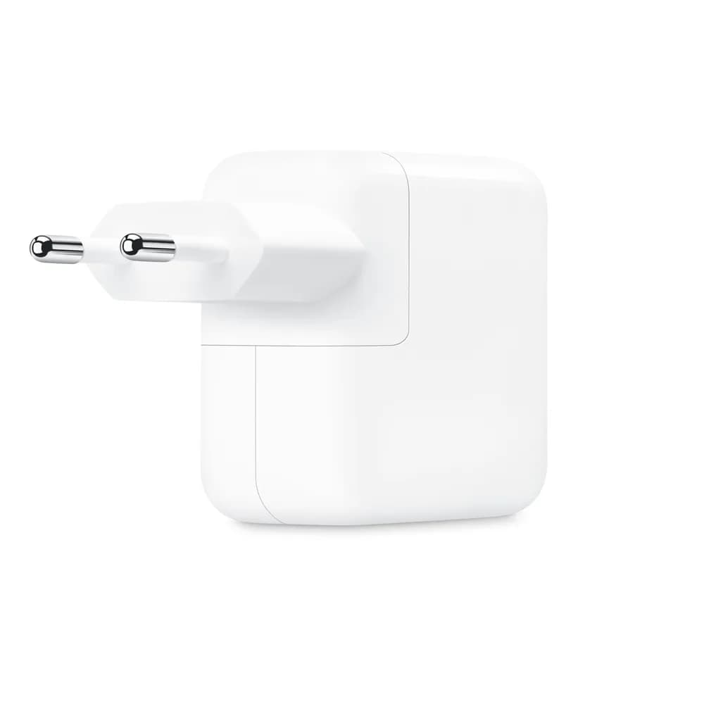 Incarcator de retea charger 2x USB-C without cable 35W White "MW2K3" — miniatură