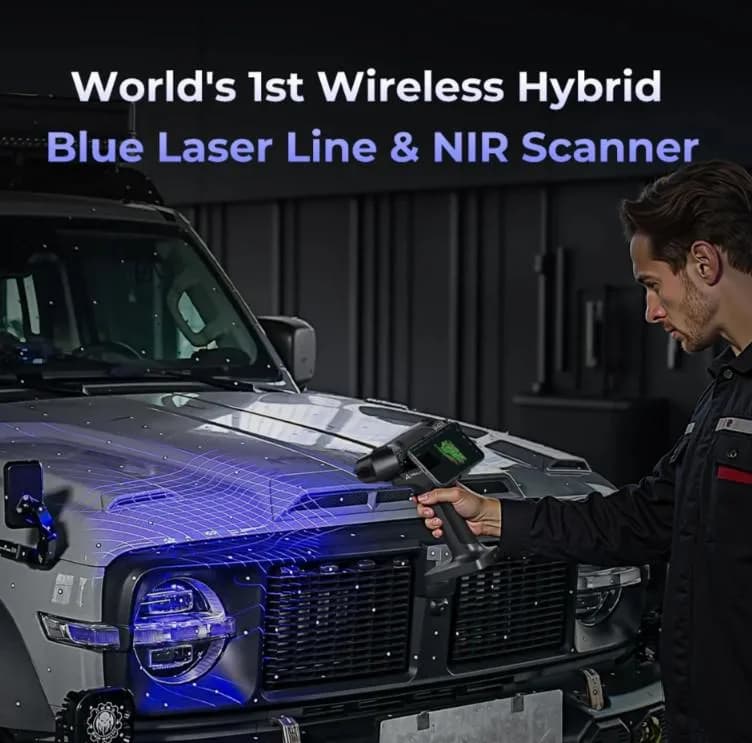 CREALITY 3D SCANNER CR-SCAN RAPTOR X — miniatură