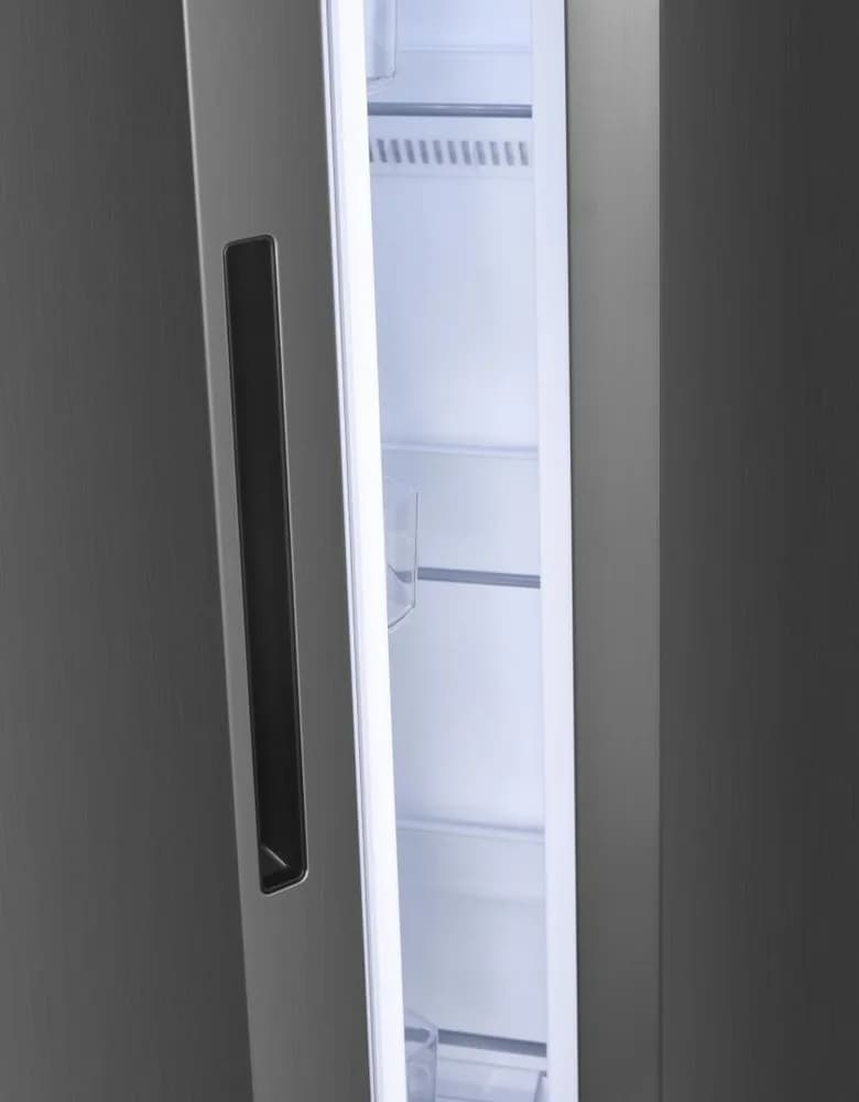Side by Side HEINNER HSBS-HM529NFBKWDE++, No Frost, 529 L, Clasa E, Dozator apa, Inox — miniatură