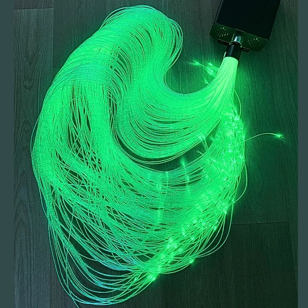200 fibre optice, lungime 2 m — miniatură