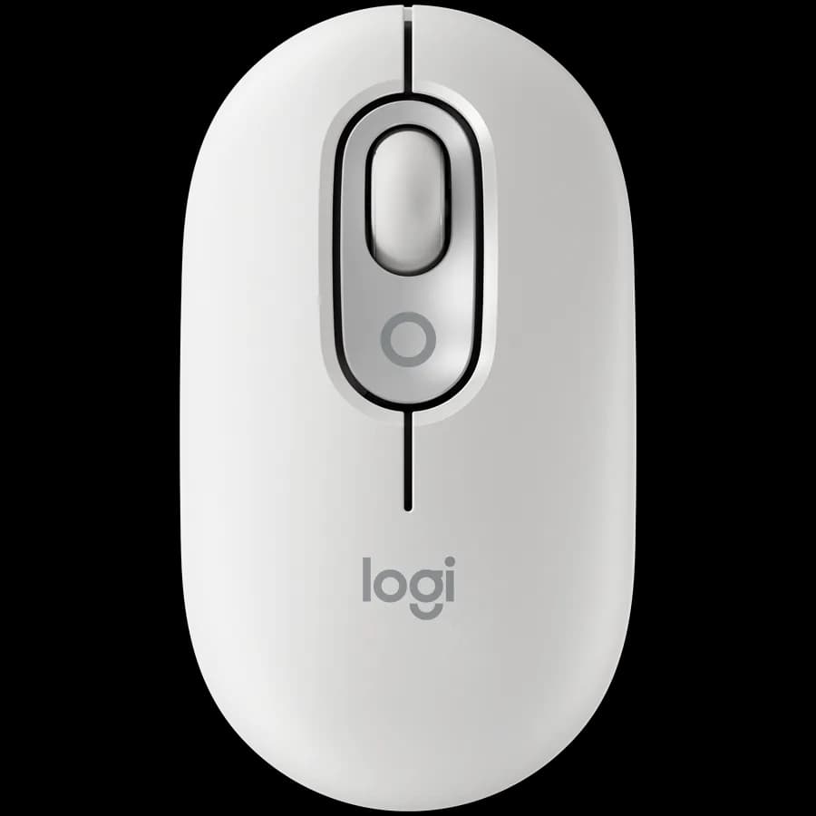 LOGITECH POP Mouse with emoji - OFF-WHITE - BT - EMEA28i-935 - FY25,TERRA "910-007411"