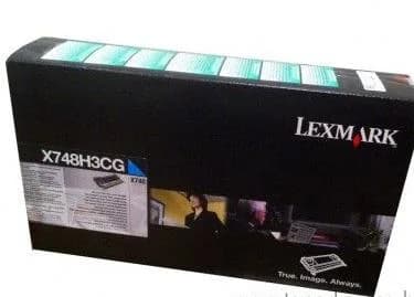 Toner Original Lexmark Cyan, X748H3CG, pentru X746|X748, 1K, "X748H3CG"