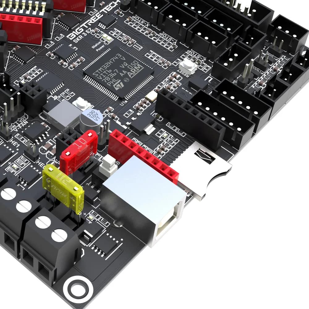 Placă electronică BIGTREETECH SKR V3 EZ 32-Bit — miniatură