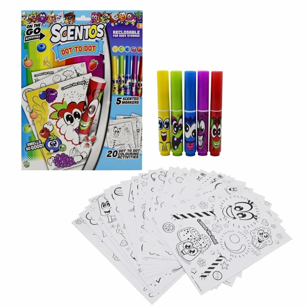 SET PARFUMAT DE CALATORIE, UNESTE PUNCTELE, SCENTOS — miniatură