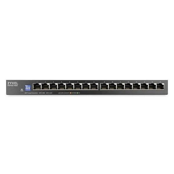 ZYXEL GS1100-16ES 16port GBE UNMG SWITCH — miniatură