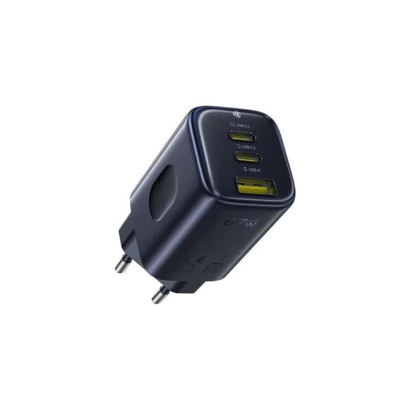 INCARCATOR retea Baseus PicoGo AE11, Quick Charge 67W, 1 x USB, 2 x USB Type-C, negru "E0121200" - 6932172699963