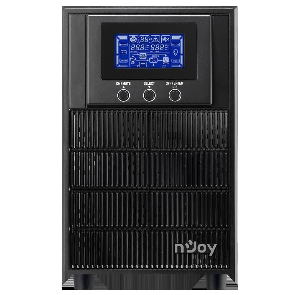 UPS nJoy Aten PRO 2000, 1800W, LCD, USB, Tower — miniatură