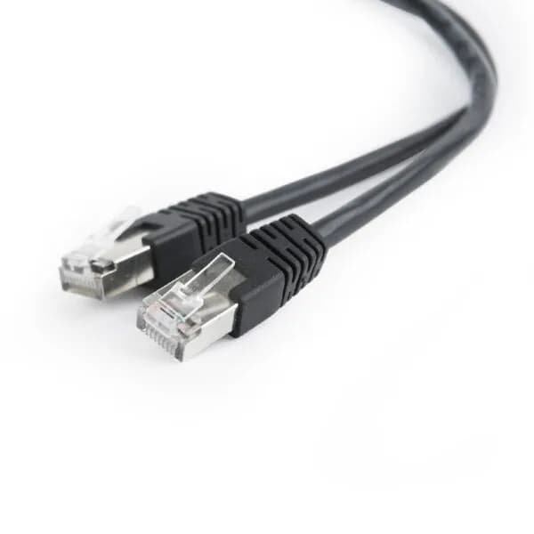 PATCH CORD UTP SPACER Cat5e, cupru-aluminiu, 20 m, negru, AWG26, "SP-PT-CAT5-20M-BK"