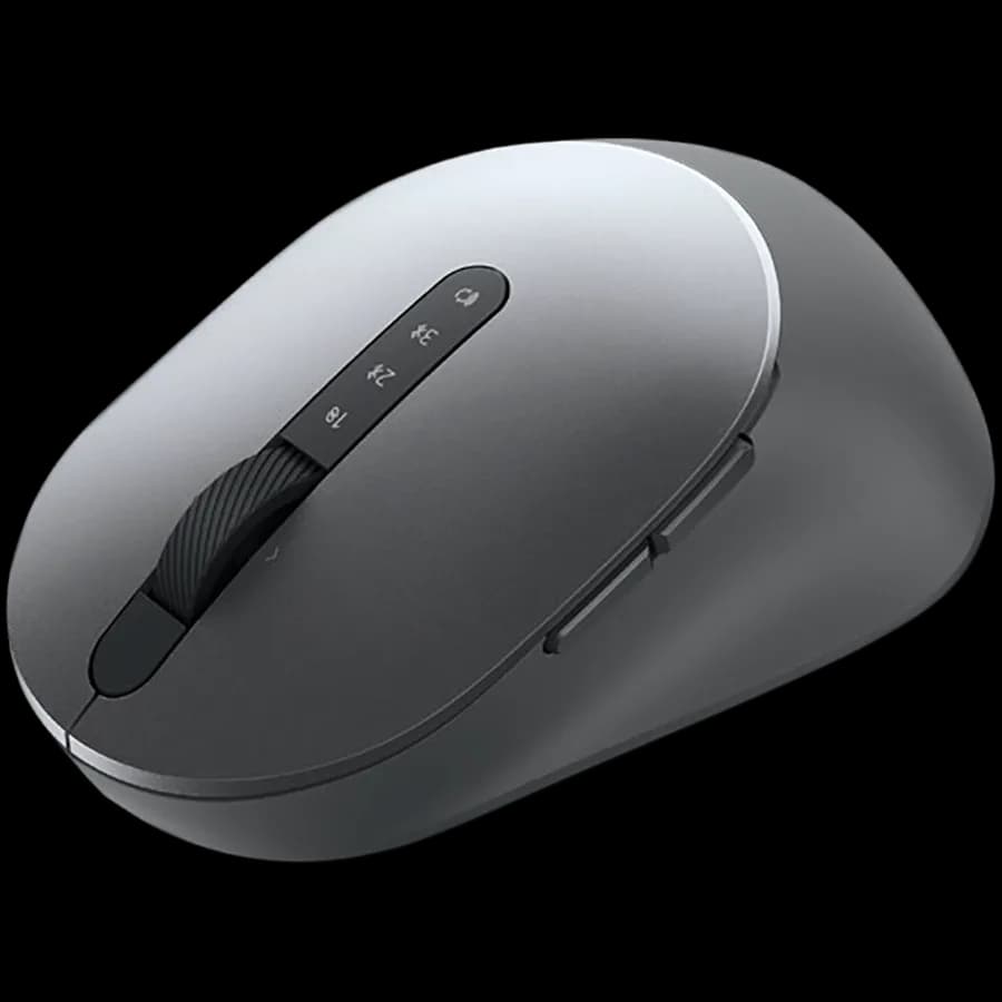 Kit TASTATURA si Mouse Dell, "KM7120W", wireless, 97 taste format standard, mouse 1600dpi, 5/1 butoane, negru, "580-AIWM-05" — miniatură