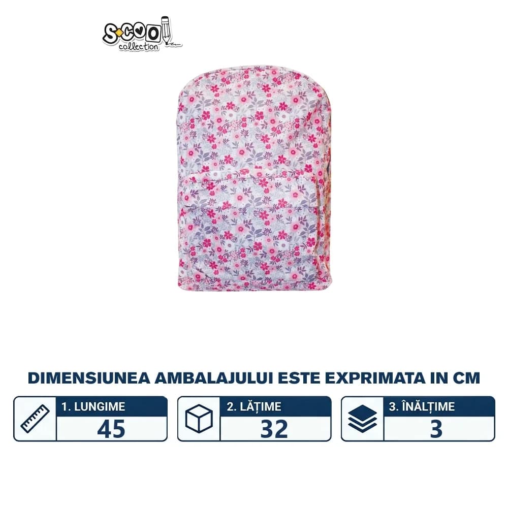 Ghiozdan CLASSIC, 30x16x43 cm - S-COOL — miniatură