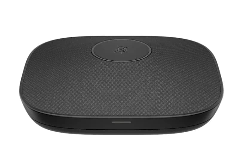 HP Poly Studio A2 Black Table Microphone w/ Mounting Plate I/O cables — miniatură