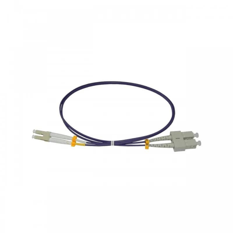 Patchcord FO SC/PC-LC/PC, MM OM4 50/125, manta LSZH 2.0mm, duplex 2m, "SC-LC-MM4/DX-2"