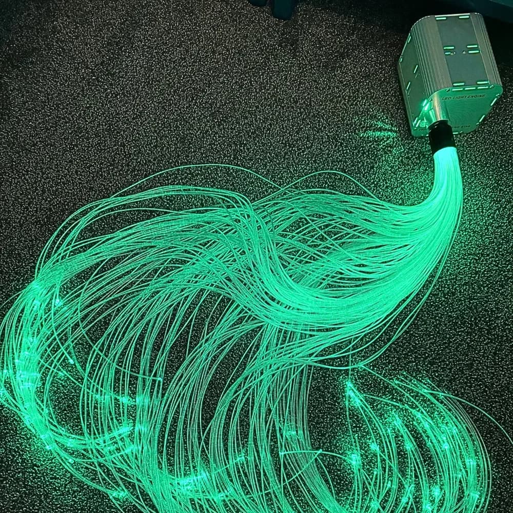 Sursă de lumină cu efect sclipitor pentru fibre optice, 45W — miniatură