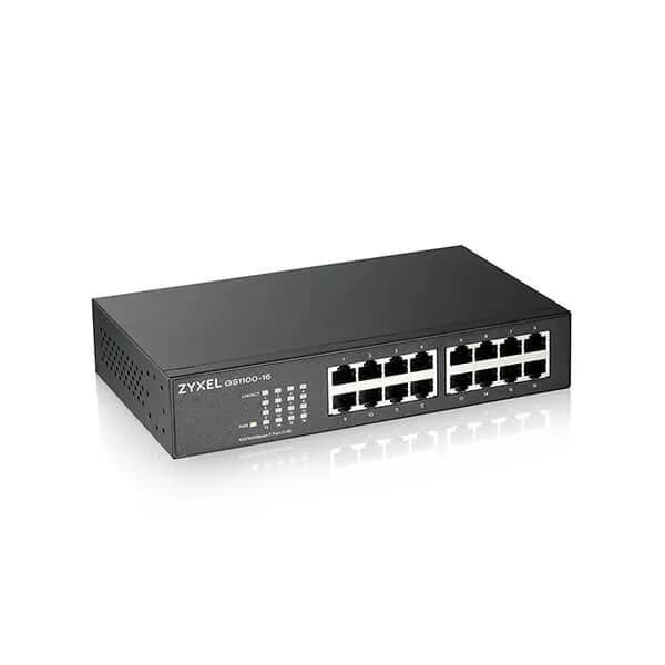 ZYXEL GS1100-16S 16-port GBE UNMG SWITCH — miniatură