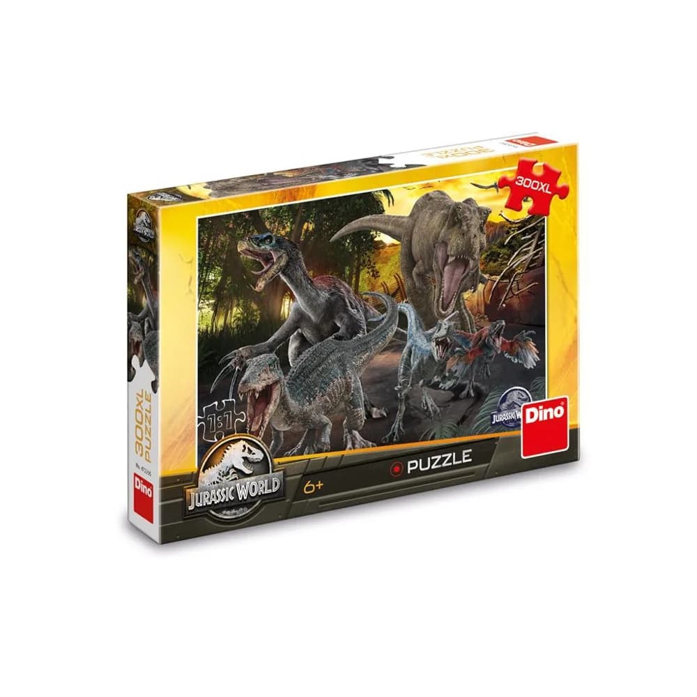 Puzzle 300 piese, Jurasic World - DINO TOYS — miniatură
