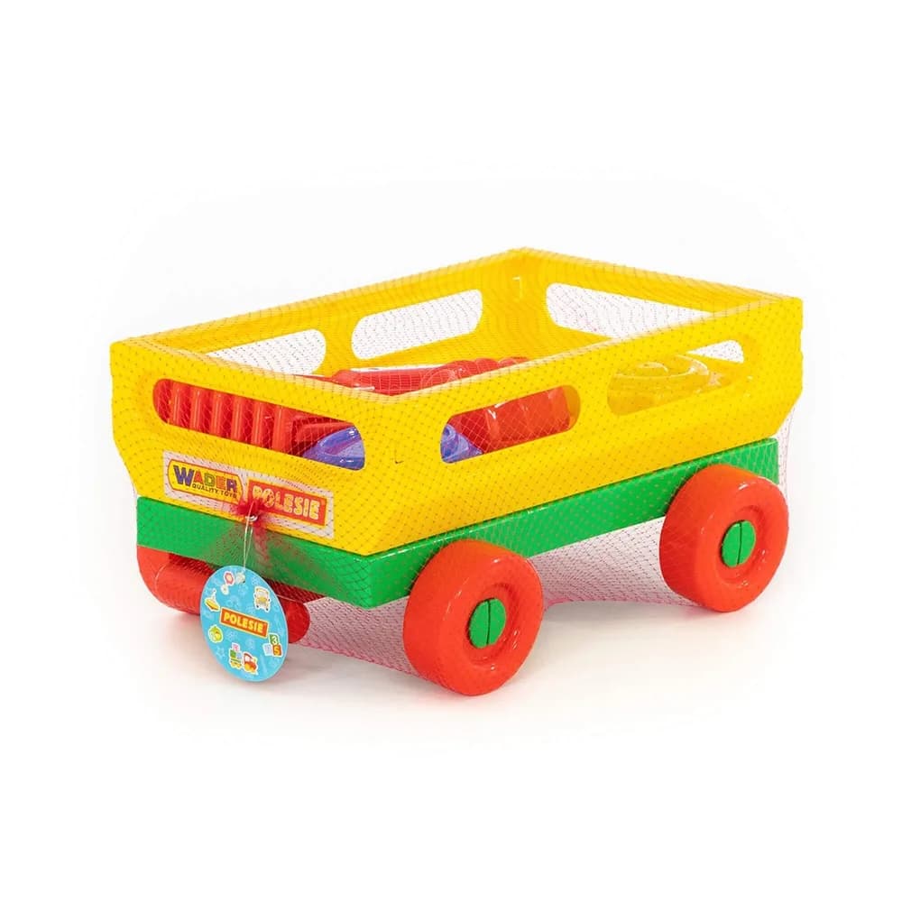 Carucior cu maner + 5 accesorii, Wader — miniatură