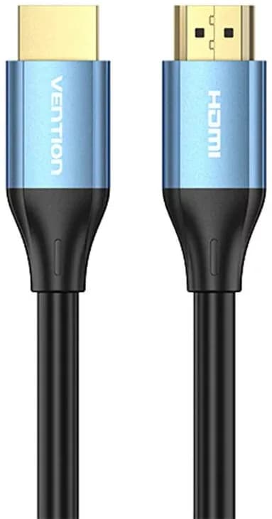 Cablu video Vention, HDMI (T) la HDMI (T), 3m, rezolutie 4K@ la 60Hz, conectori auriti, albastru, "ALHSI" - 6922794768109