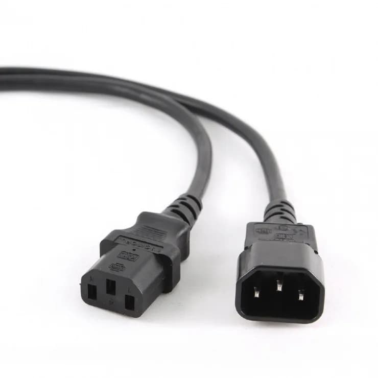 CABLU alimentare GEMBIRD 1.8m, intrare C13, iesire C14, 10A, 3x0.75mm3, black, "PC-189-075-1.8M"