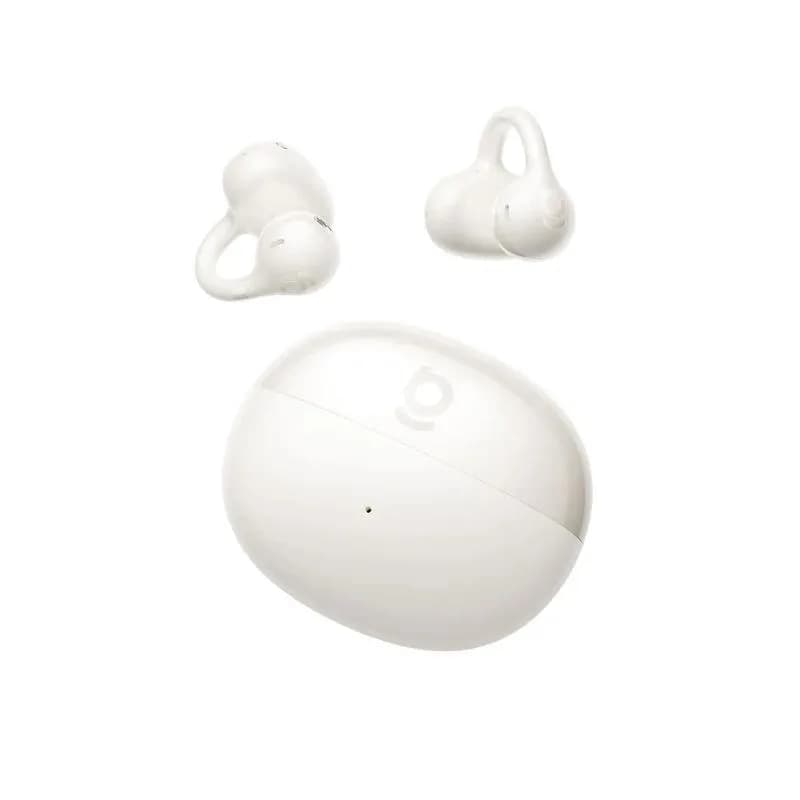 CASTI Baseus Bass BC1 Open-Ear True Wireless, on ear, pt smartphone, microfon pe casca, conectare prin Bluetooth 6.0, alb "A0102401" - 6932172694425 — miniatură