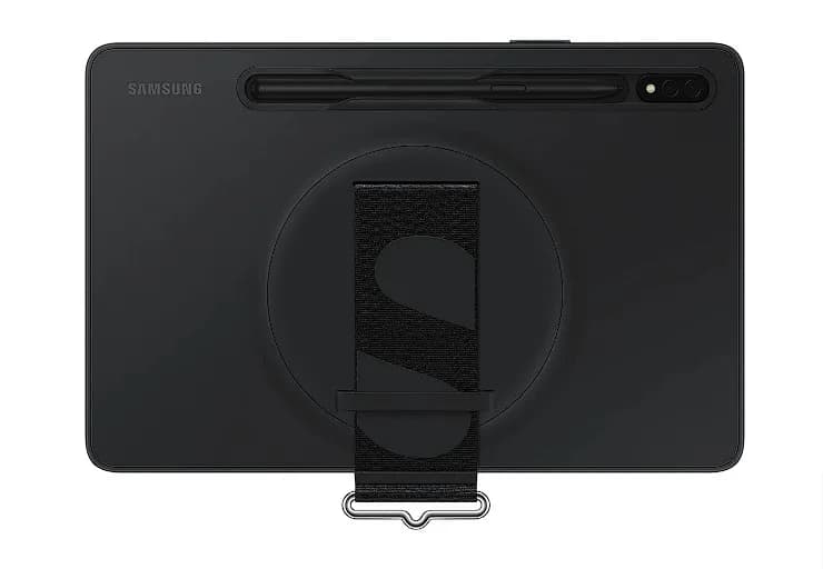 Galaxy Tab S8 / S7; Strap Cover; Black "EF-GX700CBEGWW"