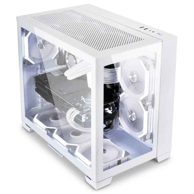 Carcasa LIAN LI O11D Mini-S, Mid Tower, White — miniatură