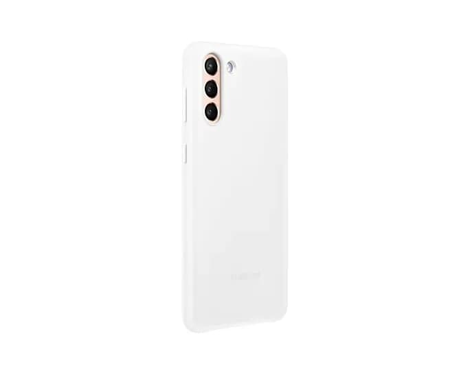 HUSA Smartphone Samsung, pt Galaxy S21+, tip smart book cover, poliuretan, Smart LED View, alb, "EF-KG996CWEGWW" — miniatură