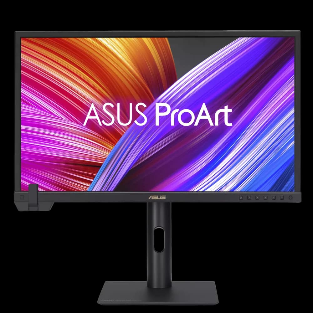 Monitor Asus ProArt PA24US, 23.6", IPS, 4K, HDMI, DisplayPort, USB-C PD 80W, Calman Verified, Pivot, Boxe, 60 Hz, 5ms, Negru 90LM097A-B01370 "PA24US"
