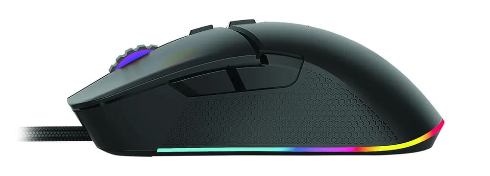 Kit Gaming Serioux Kayel 4 in 1, Tastatura de gaming, 104 taste, 19 taste Anti-ghosting, design slim, iluminare rainbow, structura metalica gri, taste negre + design cu palm rest, cablu USB 1.5M PVC, plug and play; Mouse gaming, senzor Sunplus 199, 800-6400 DPI, switch HUANO, pana la 20 milioane de — miniatură