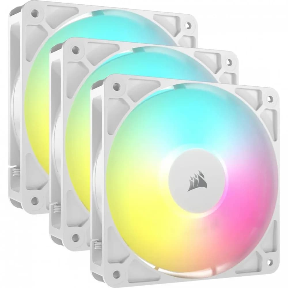 Ventilator Carcasa CORSAIR RS120 ARGB, 12 cm, 2100 RPM, 3 ventilatoare, RGB