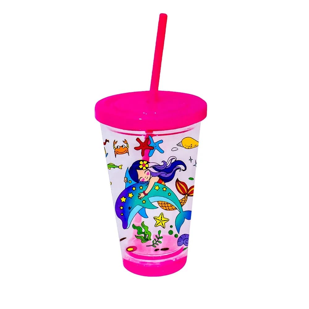 Set DIY - Pahar din plastic, 500 ml — miniatură