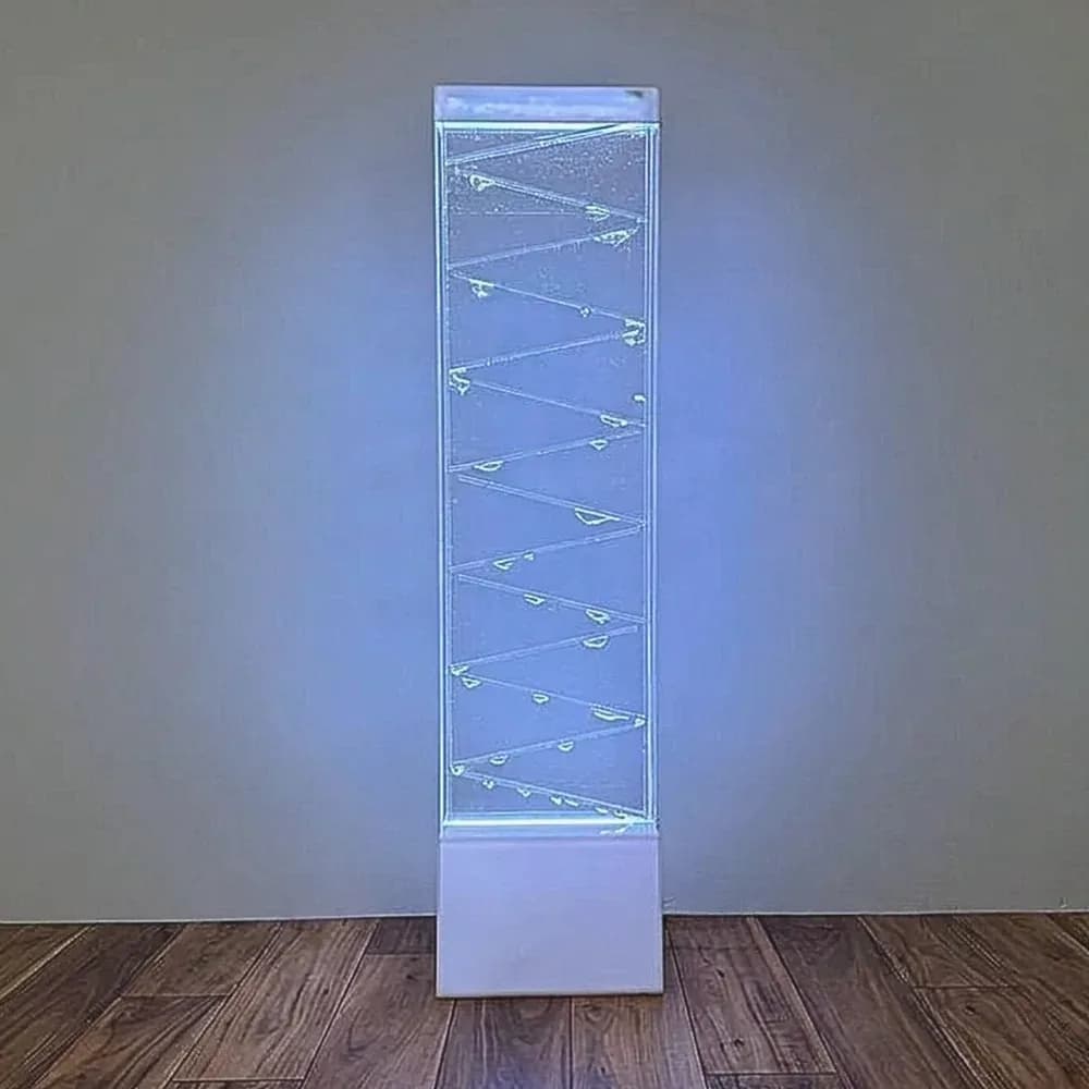 Perete de apă vertical cu pietre curgătoare Flowing Gems — miniatură