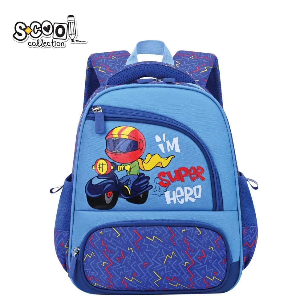 Ghiozdan gradinita, 30x25x14 cm, I'M SUPER HERO - S-COOL