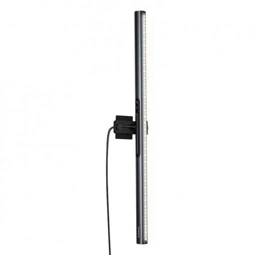 LAMPA MONITOR LED Baseus i-wok, lumina asimetrica, alimentare USB Type-C, magnetic, putere 5W, 300 lumeni, temperatura culoare 2700K-6500K, negru "L10068500111-00" - 6932172654139