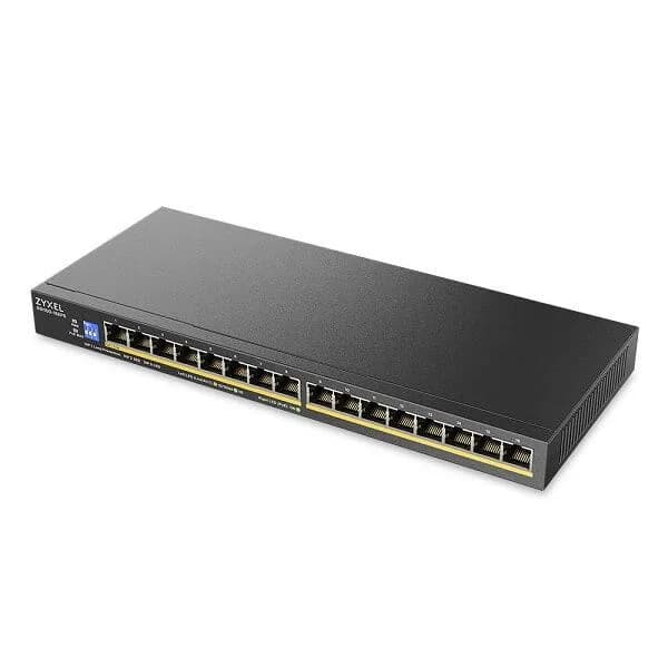 ZYXEL GS1100-16EPS 16port GBE UNMG SWTCH — miniatură