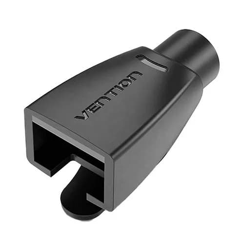 Manson mufe RJ-45 Vention pt. cablu UTP, FTP, SFTP, Cat5e | Cat6, RJ-45 (T), plastic, 50 buc, OD max 6mm, negru, "IODB0-50" -6922794750036