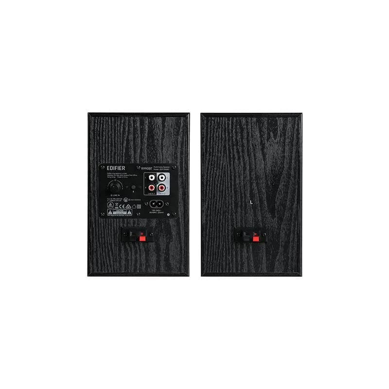 BOXE EDIFIER 2.0, RMS: 24W (2 x 12W), bluetooth v5.4, volum, bass, dual RCA, 220V alimentare, black "R990BT" — miniatură