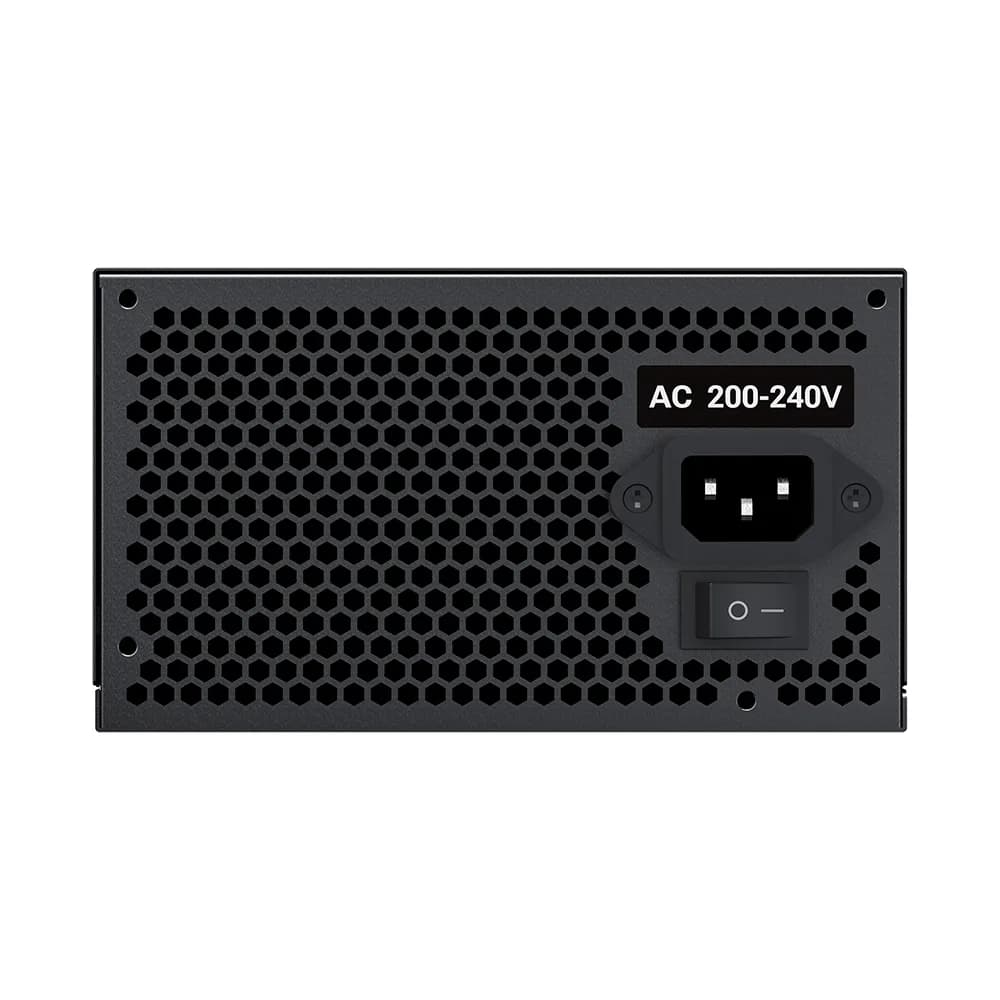 SURSA SPACER BZCO-600 80+ Bronze compatible, 600W, fan 120mm, MB (20+4) x1, CPU (4+4) x1, PCI-E (6+2) x2, SATA x5, Molex x1, *retail* "SPPS-BZCO-600" — miniatură