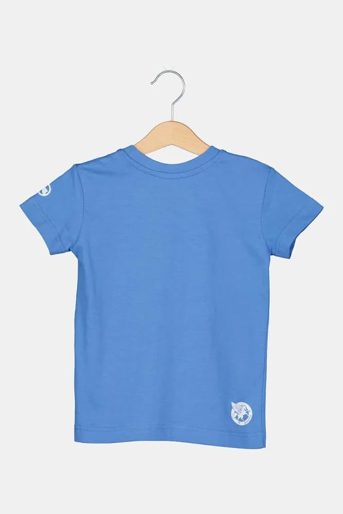 TSHIRT CASUAL C CAL PEGAS AZURE-4 — miniatură