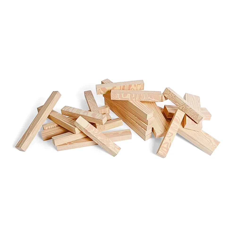 Bârne tip Lemn (Set de 24 buc.) — miniatură