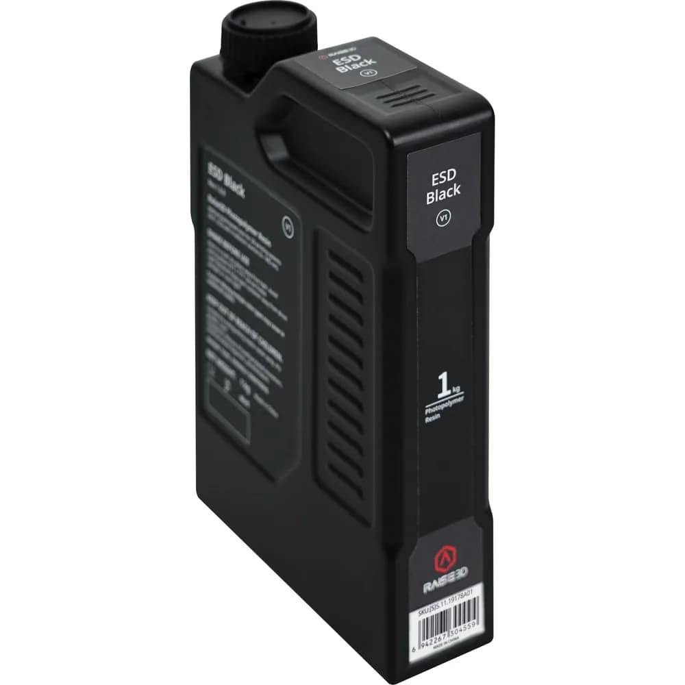 Rășină 3D Raise3D ESD Black V1 — miniatură
