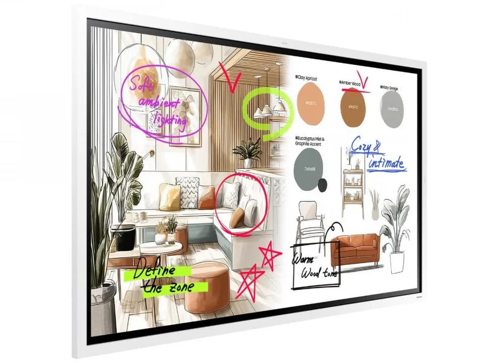 Tabla interactiva SAMSUNG LH55WMFWBGCXEN — miniatură