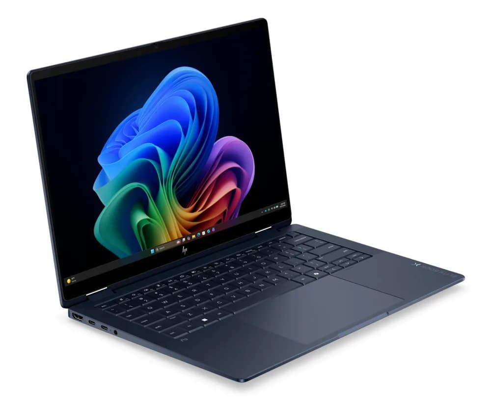 Laptop Business HP EliteBook X Flip G2i, cu procesor Intel Core Ultra 7 358H, 14'' OLED, 32 GB LPDDR5x, 1 TB, Intel Arc B390, Windows 11 Pro — miniatură