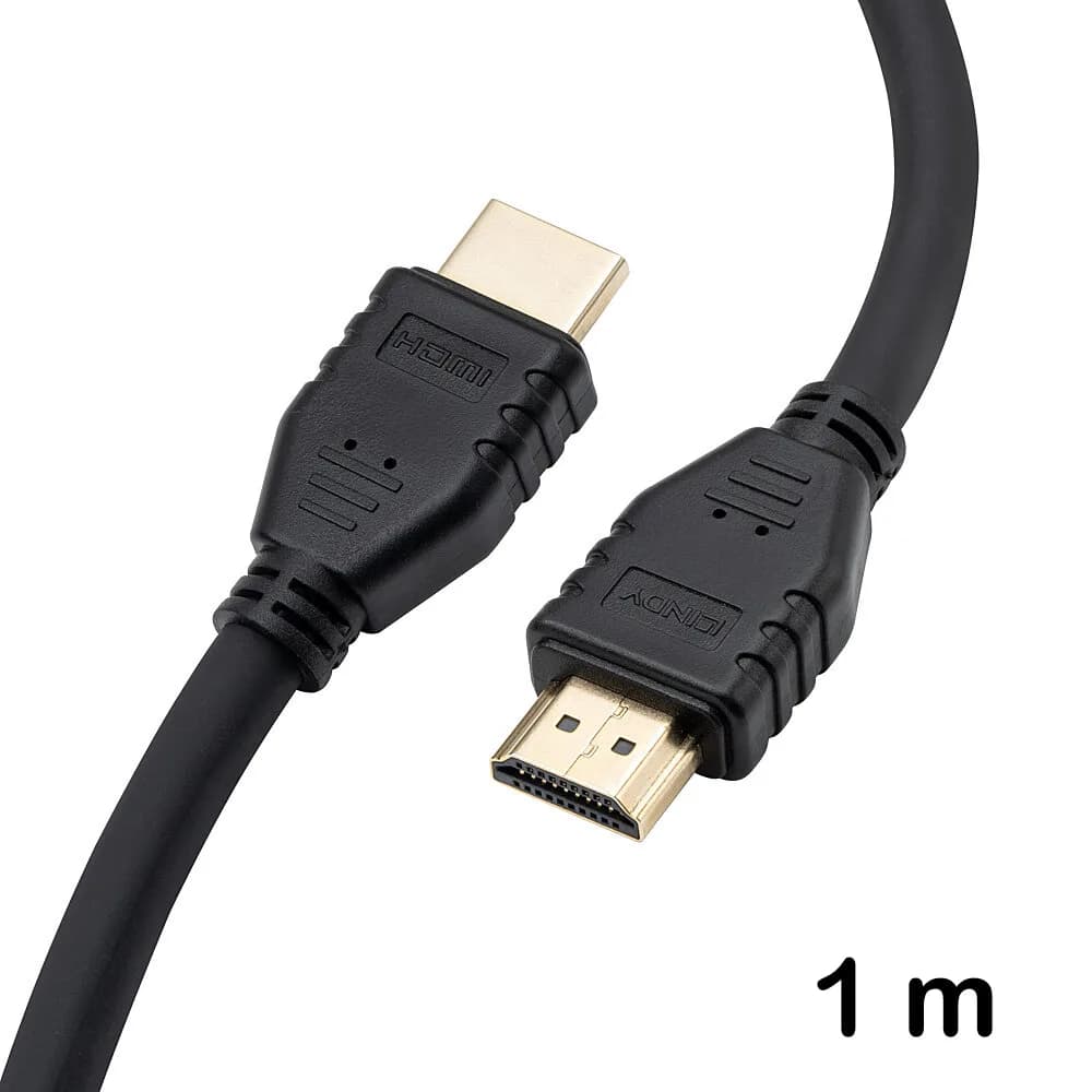 Cablu HDMI flexibil 1m 4K60, Lindy 37316
