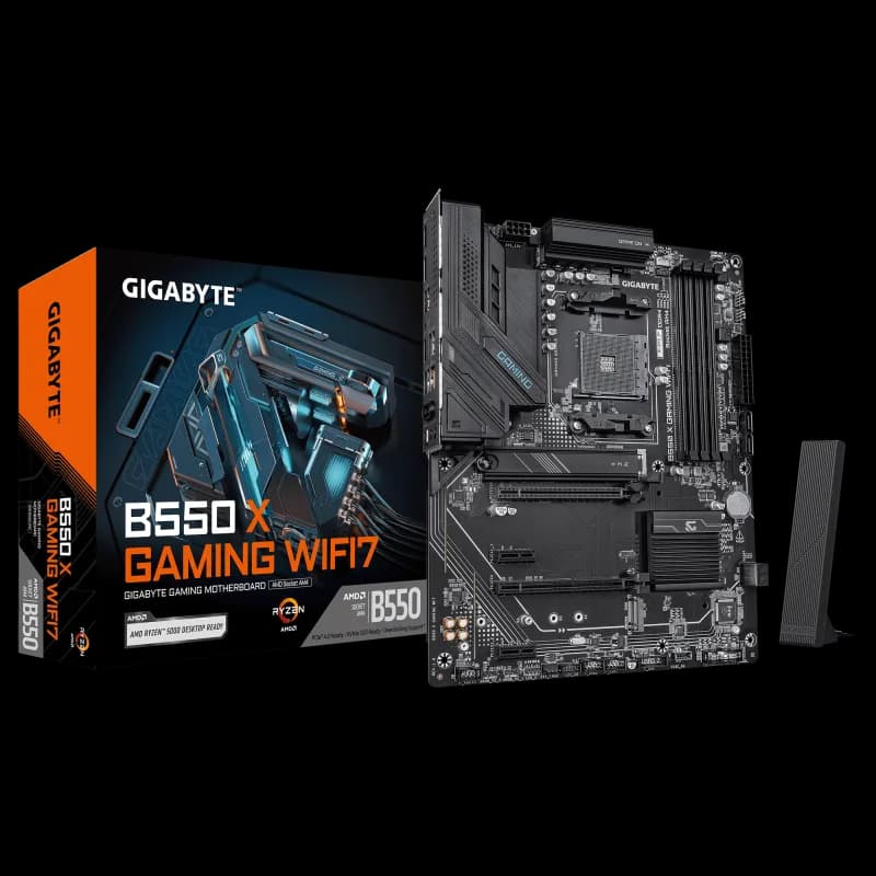 Placa de baza Gigabyte B550 X GAMING WIFI7, Socket AM4, DDR4, ATX