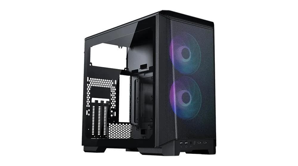 Carcasa PHANTEKS Eclipse P200A, RGB, Mini Tower, Black — miniatură