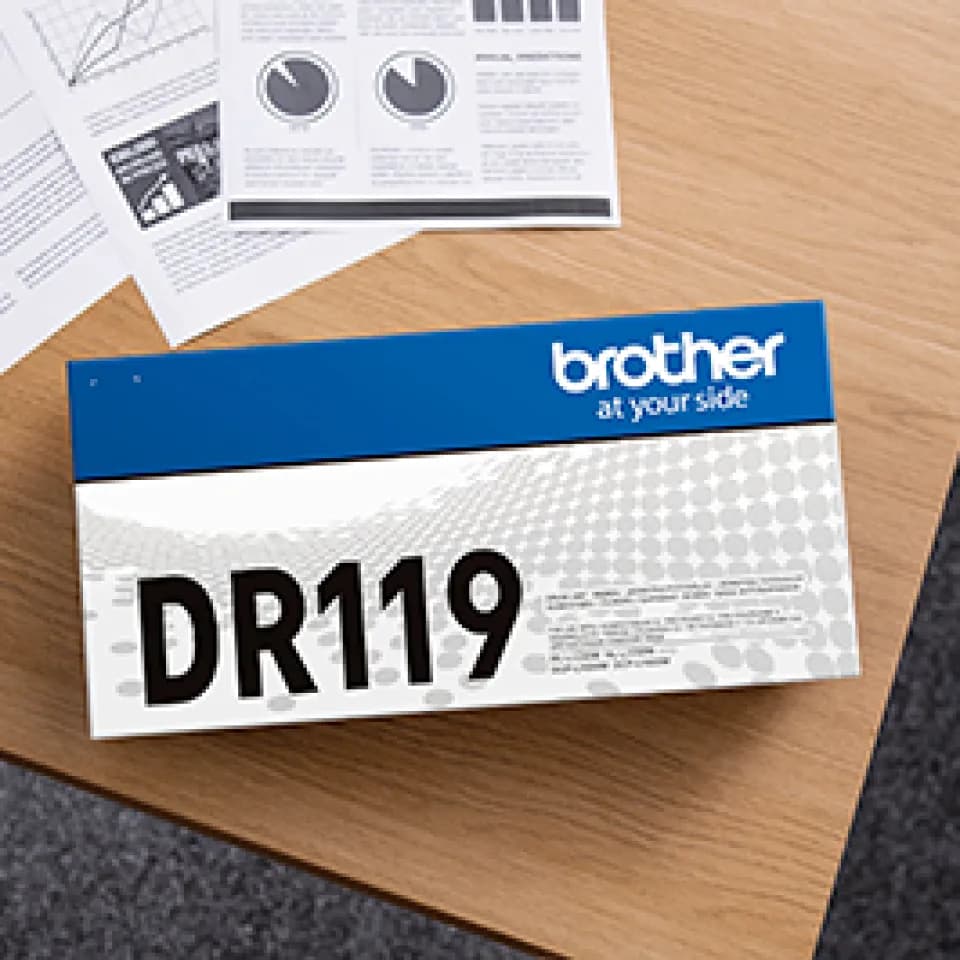 Drum Unit Original Brother Black, DR119, pentru HL-L1230|L1630W10K, incl.TV 0.8 RON, "DR119" — miniatură