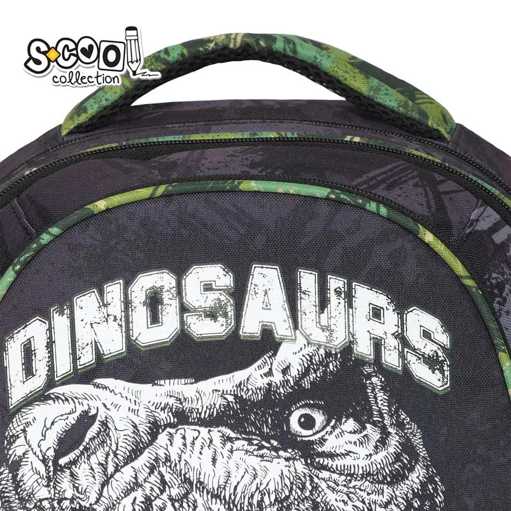 Ghiozdan anatomic, 38x39x19.5 cm, DINO - S-COOL — miniatură